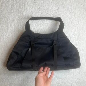 REI black‎ duffle bag nylon tote hiking utility bag